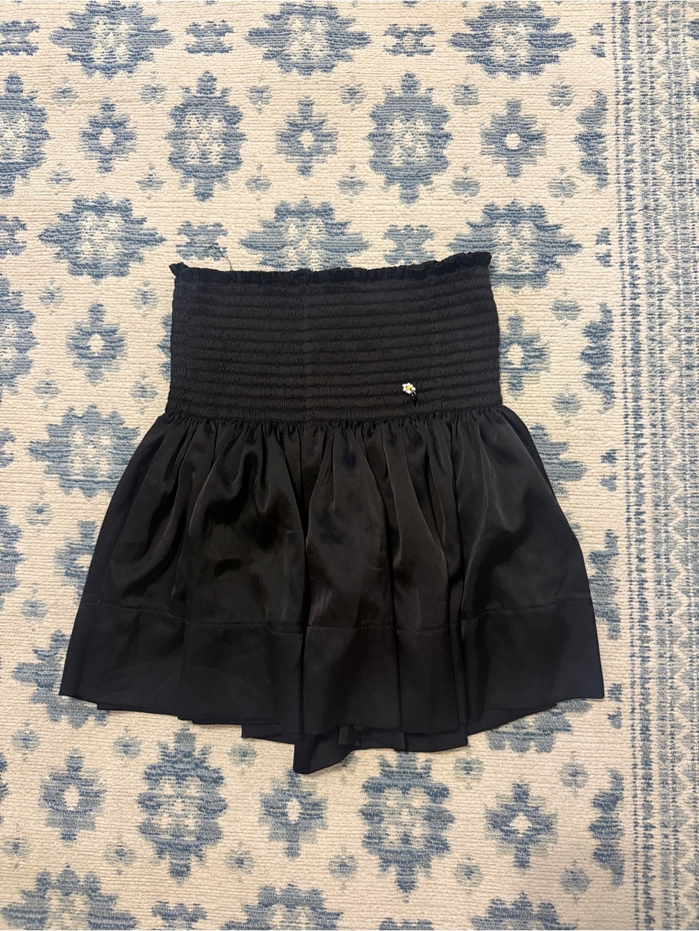 Black natural life skort